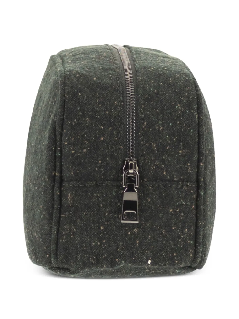 MC2 Saint Barth Westwood toilettas met geborduurd logo Groen