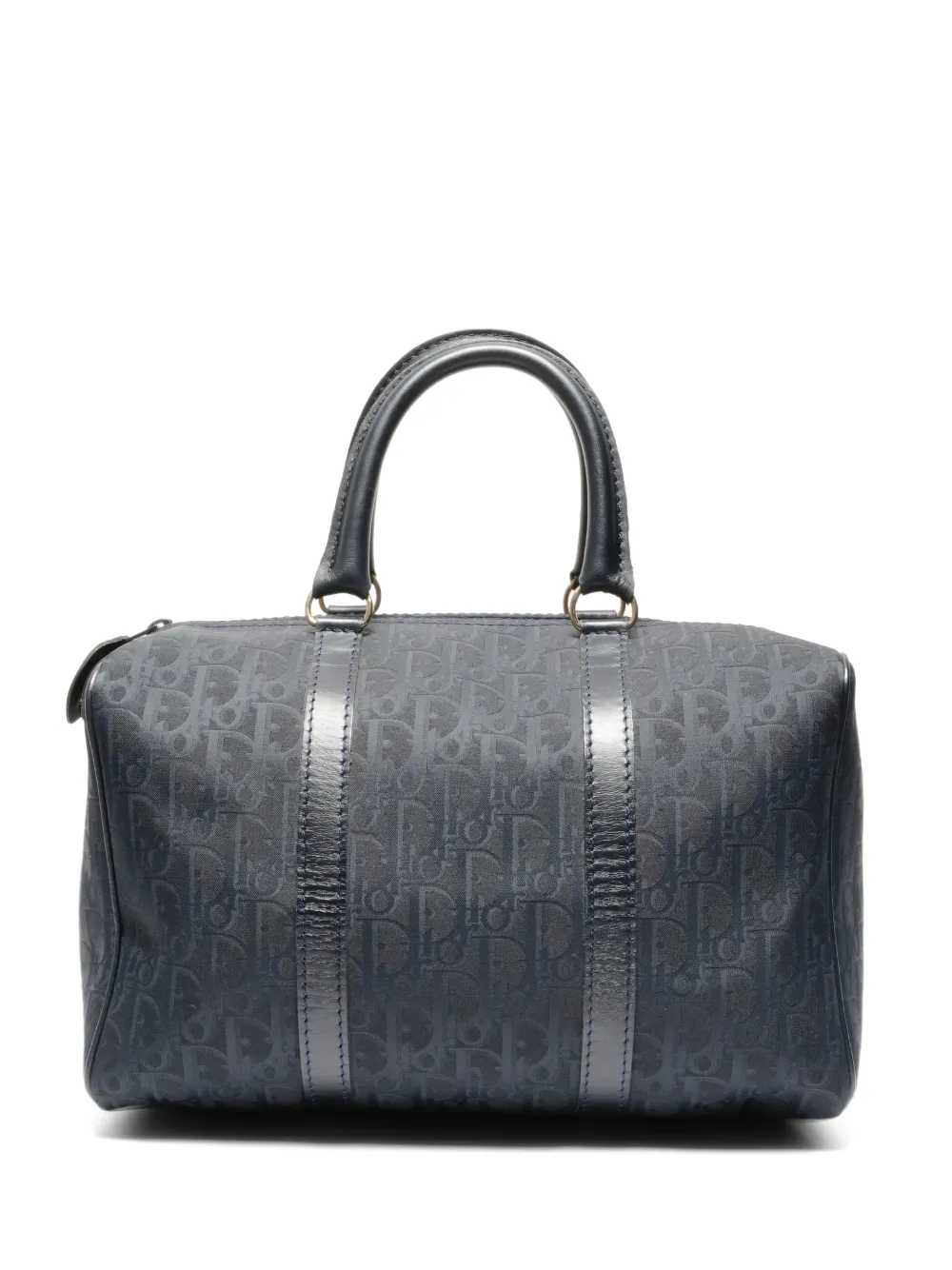 Christian Dior Pre-Owned 1990s Boston trotter-pattern tote bag - Blu