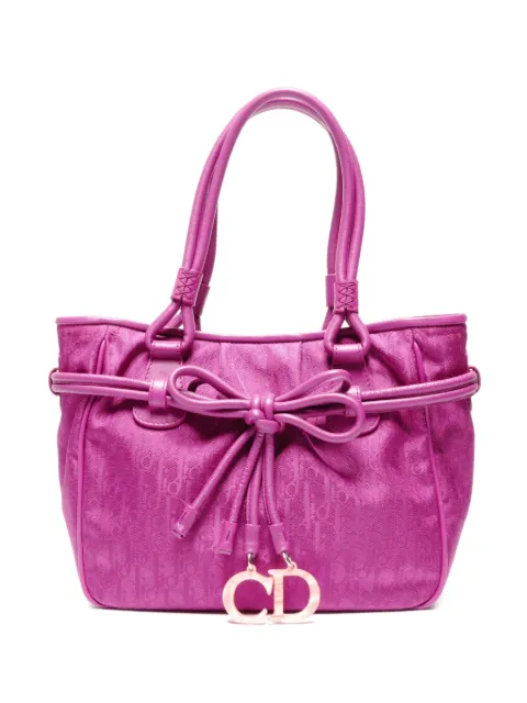 Christian Dior Pre-Owned sac à main à détail de nœud (2008)