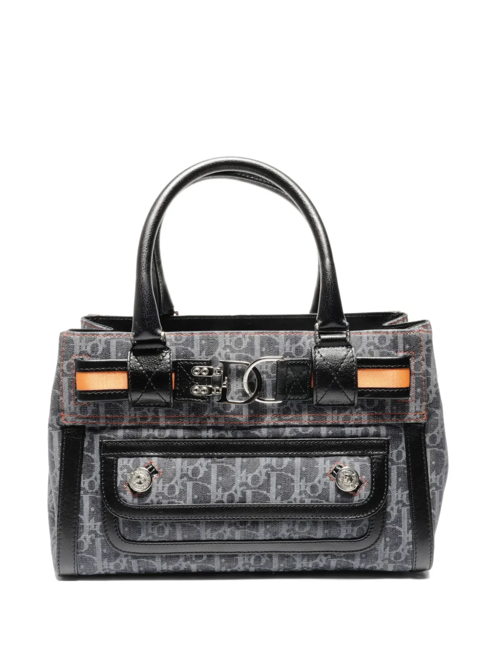 Christian Dior Pre-Owned 2005 Trotter-pattern tote bag | Grey | Image 1