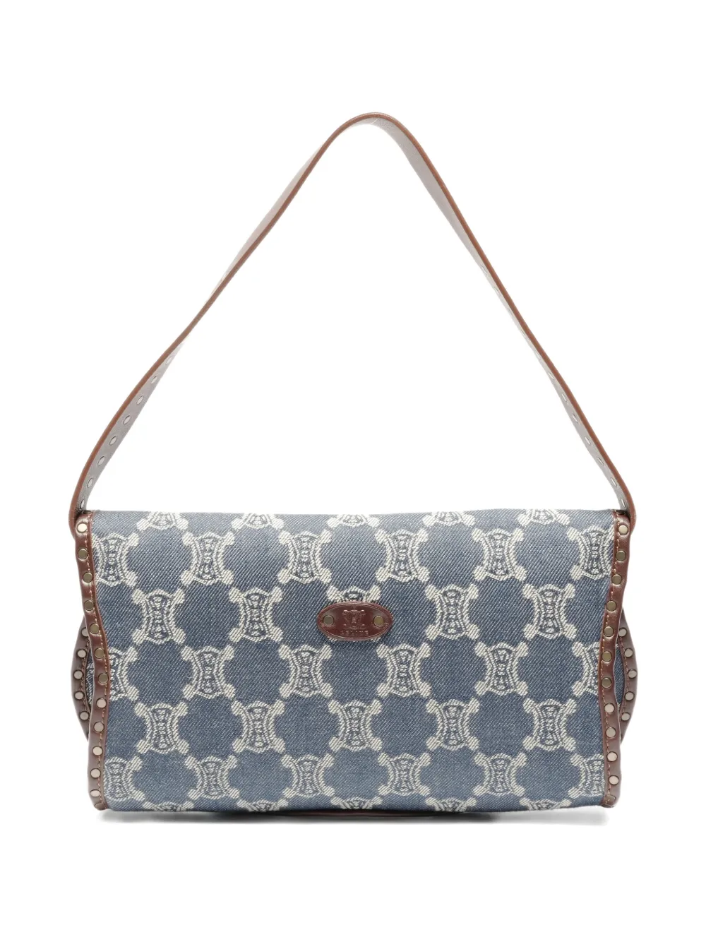 Celine Pre-Owned 2000s macadam-pattern denim tote bag | Pre-Owned | Image 2