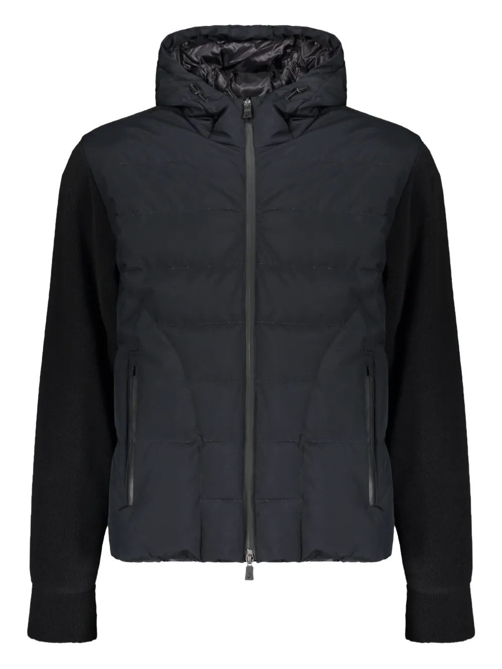 Herno hooded long-sleeves jacket | Black | Image 1