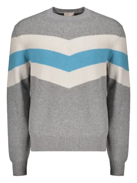 Herno zigzag-stripe sweater
