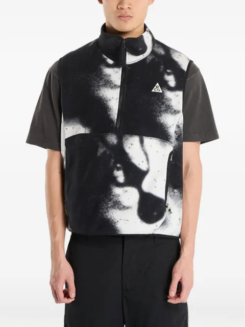 Nike  ACG printed half-zip vest