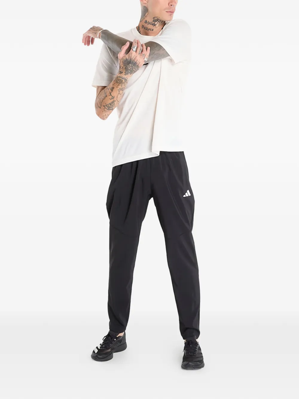 Adidas Training All_Gym graphic T-shirt - Beige