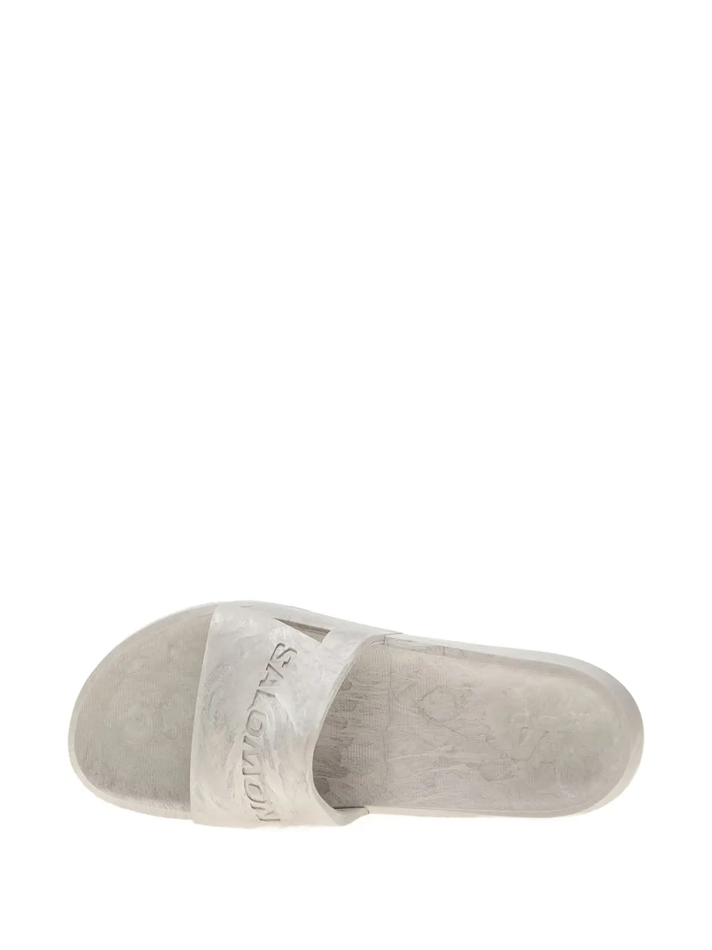 Salomon Summeride slippers met logo Grijs