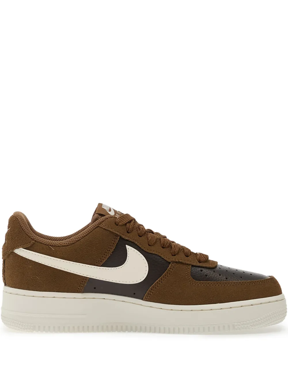 Nike air force 1 '07 two-tone sneakers - Braun