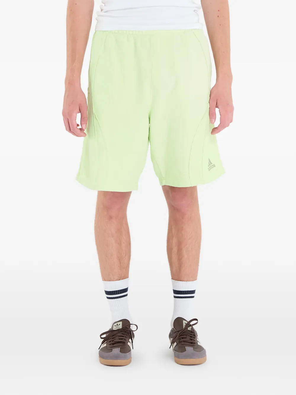 adidas teamgeist fleece shorts | Track & Running Shorts | Image 2
