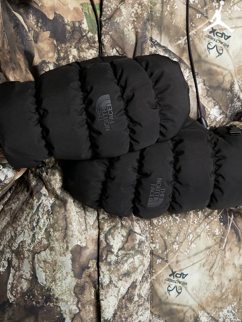The North Face Montana gewatteerde wanten Zwart