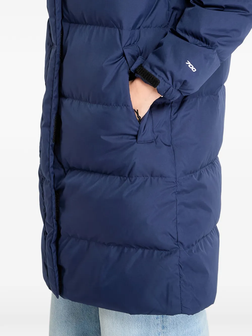 The North Face Hooded Padded Parka In Multi