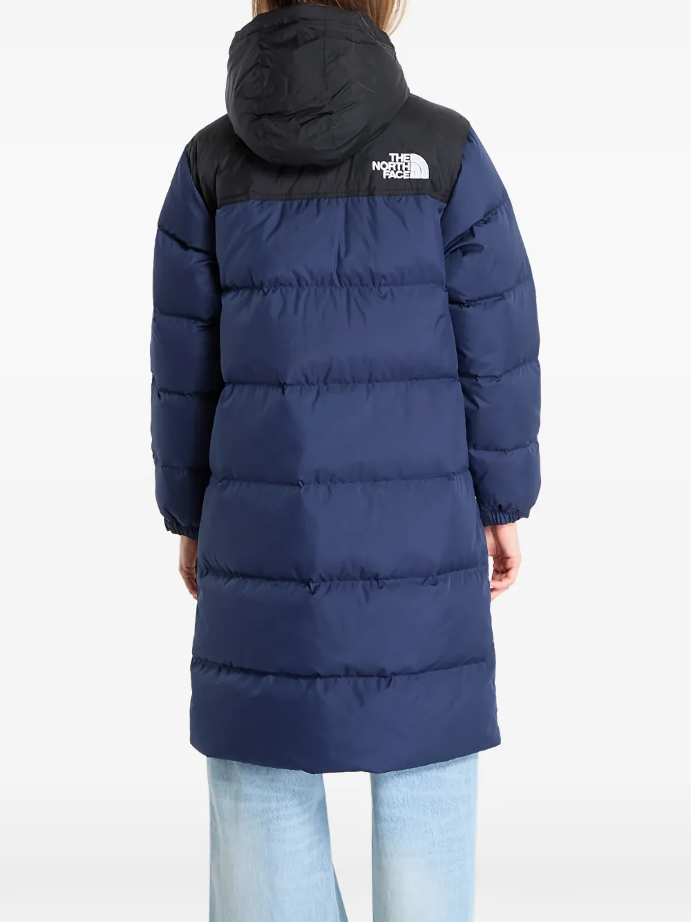 hooded padded parka
