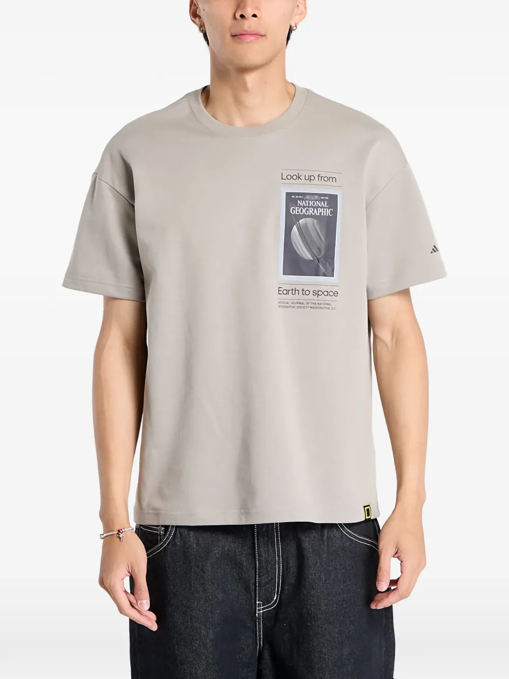 adidas x National Geographic Aeroready UF T-shirt - Toni neutri