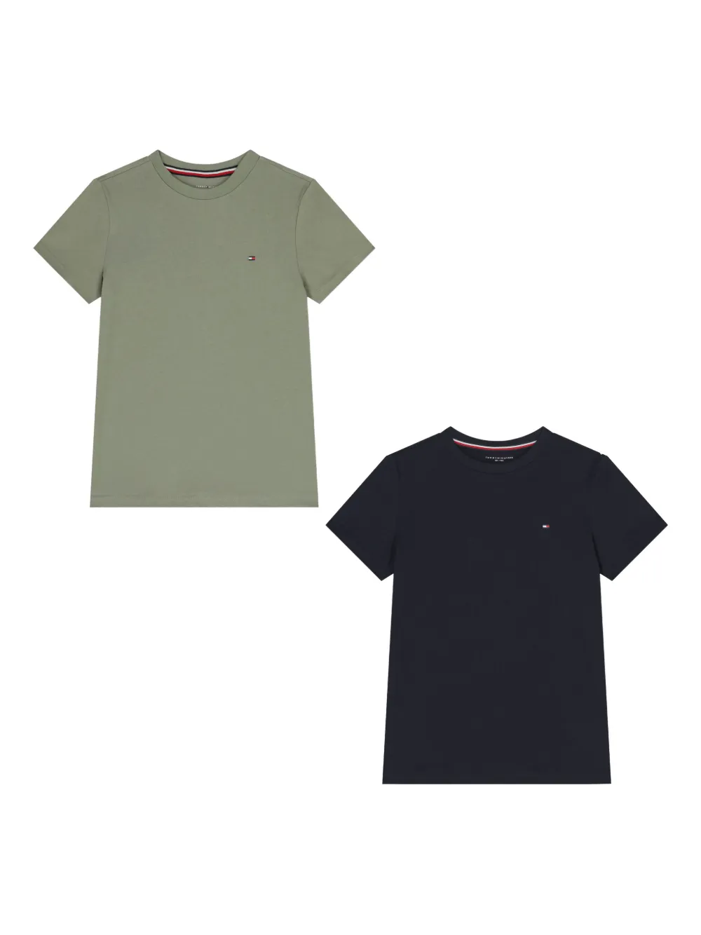 Tommy Hilfiger Junior logo two-set T-shirt - Verde