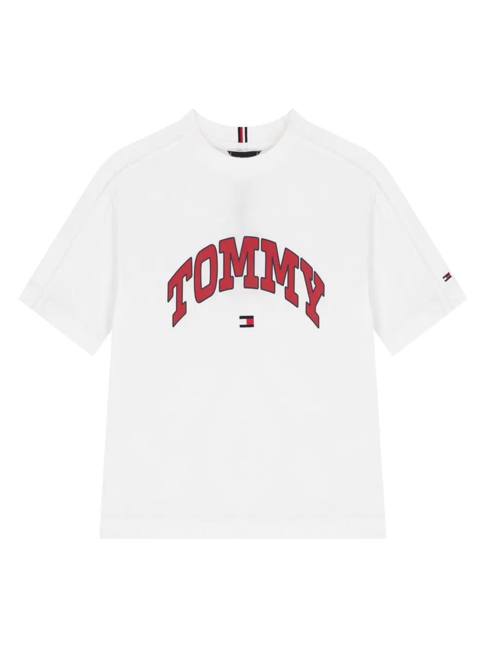 Tommy Hilfiger Junior playera con logo | blanco | Image 1