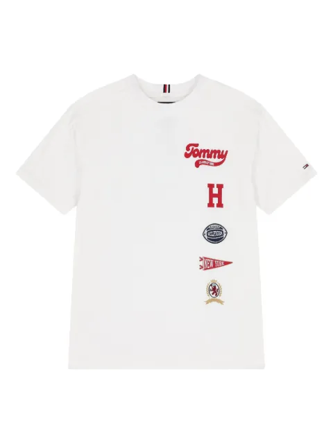 Tommy Hilfiger Junior logo cotton T-shirt