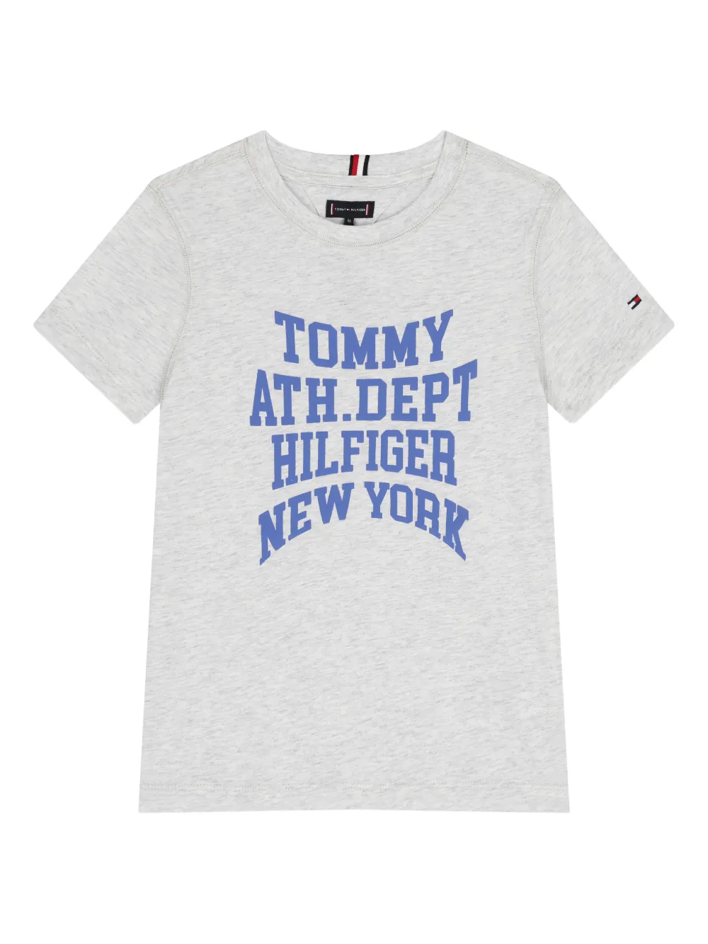 Tommy Hilfiger Junior grey logo T-shirt - Grigio