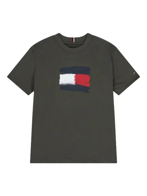 Tommy Hilfiger Junior logo cotton T-shirt