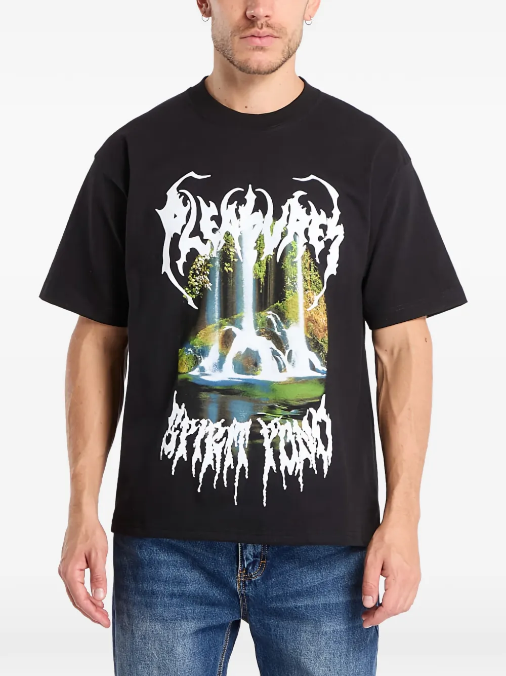 Pleasures Pond T-shirt Zwart