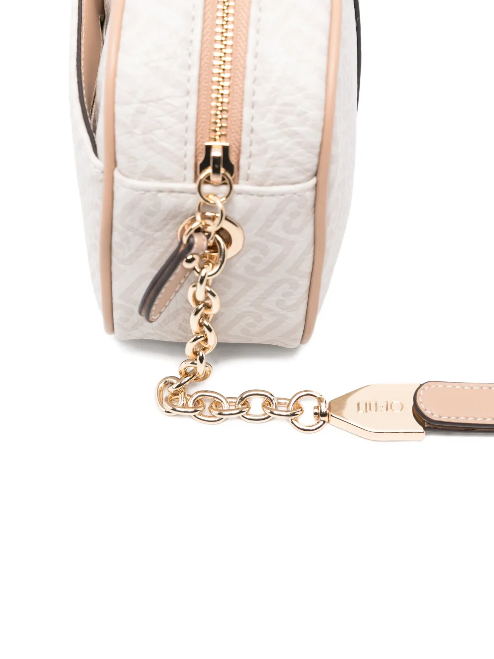  Liu Jo Pattern Zip Cross Body Bag - Neutrals 