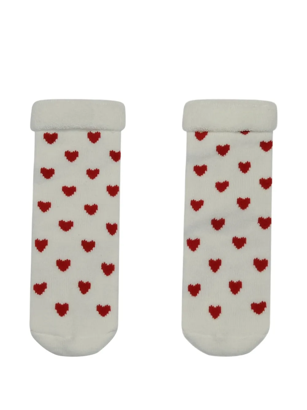 Petit Bateau heart pattern socks (set of two) | Baby Girl Accessories | Image 2