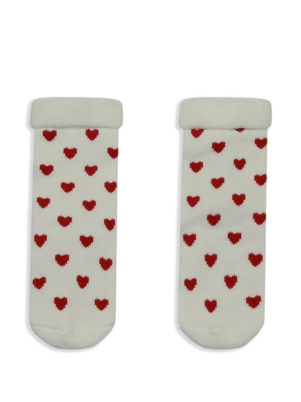 Petit Bateau heart pattern socks (set of two) | Baby Girl Accessories | Image 2