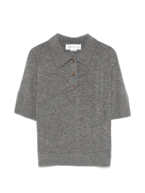 Victoria Beckham polo de punto fino