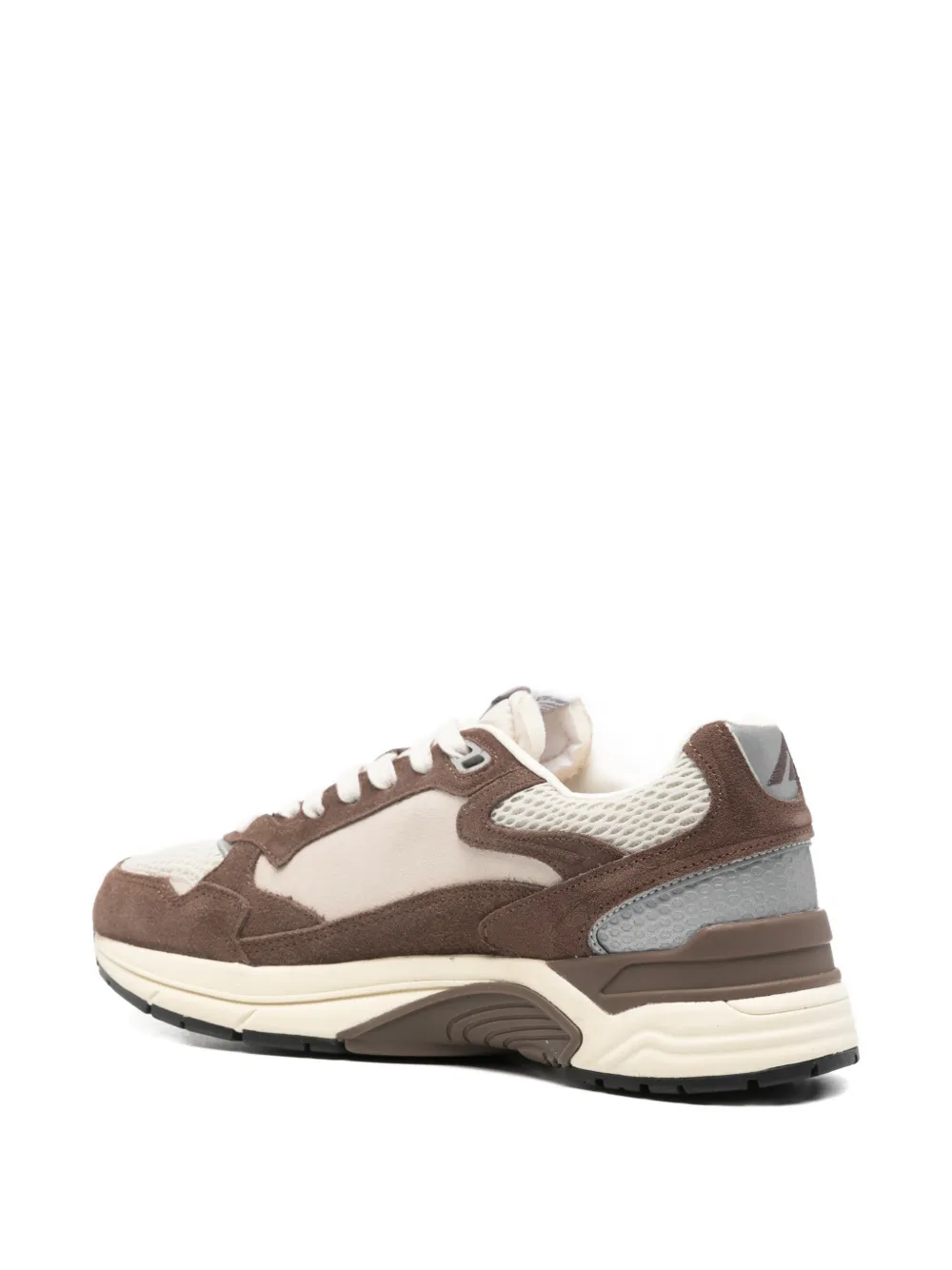 Autry Sneakers met logo Bruin
