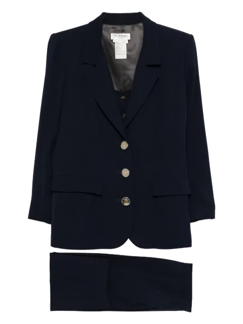 Saint Laurent Pre-Owned 1995 wool suit (set of three)