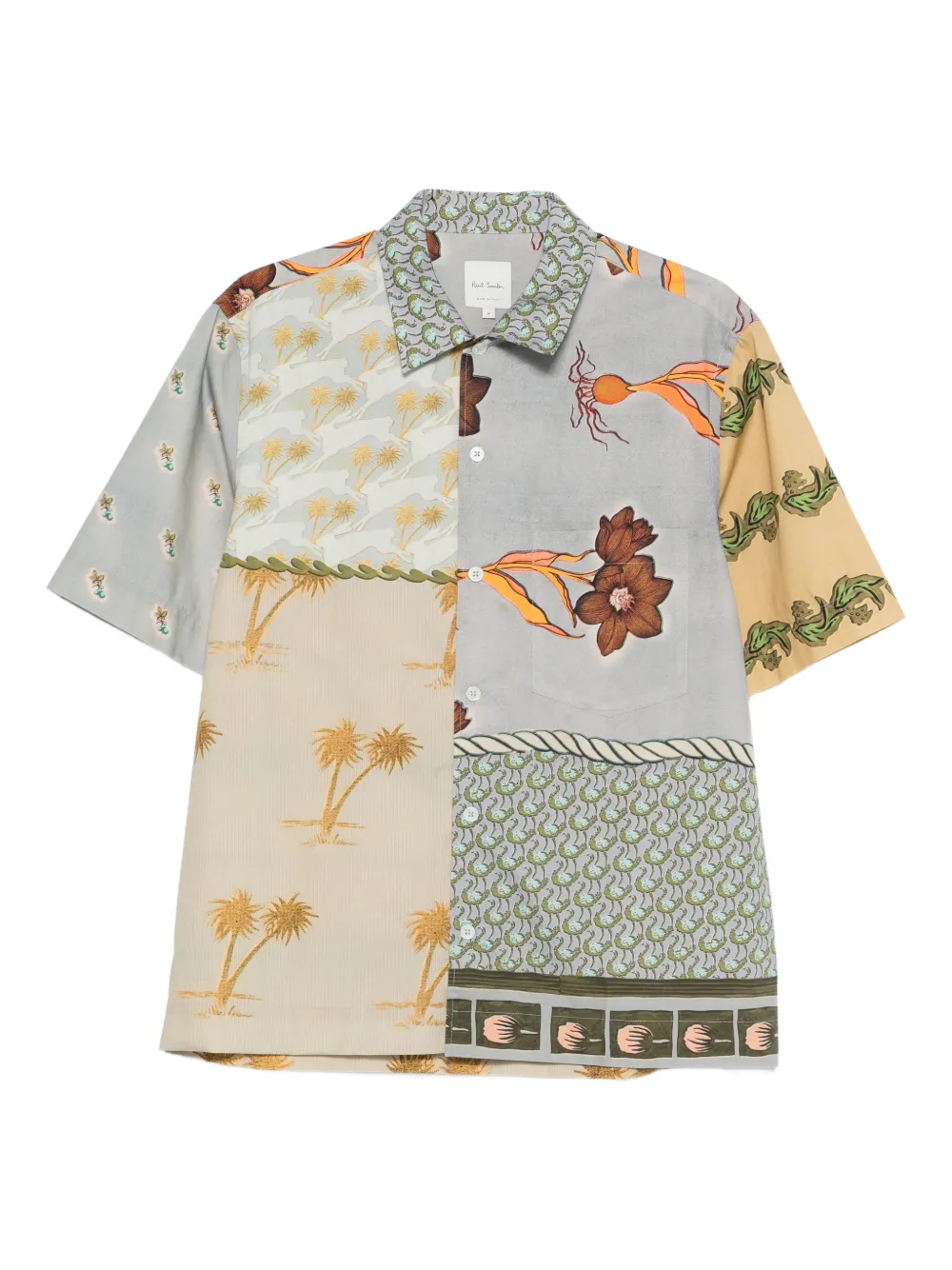 Paul Smith printed shirt - Grau