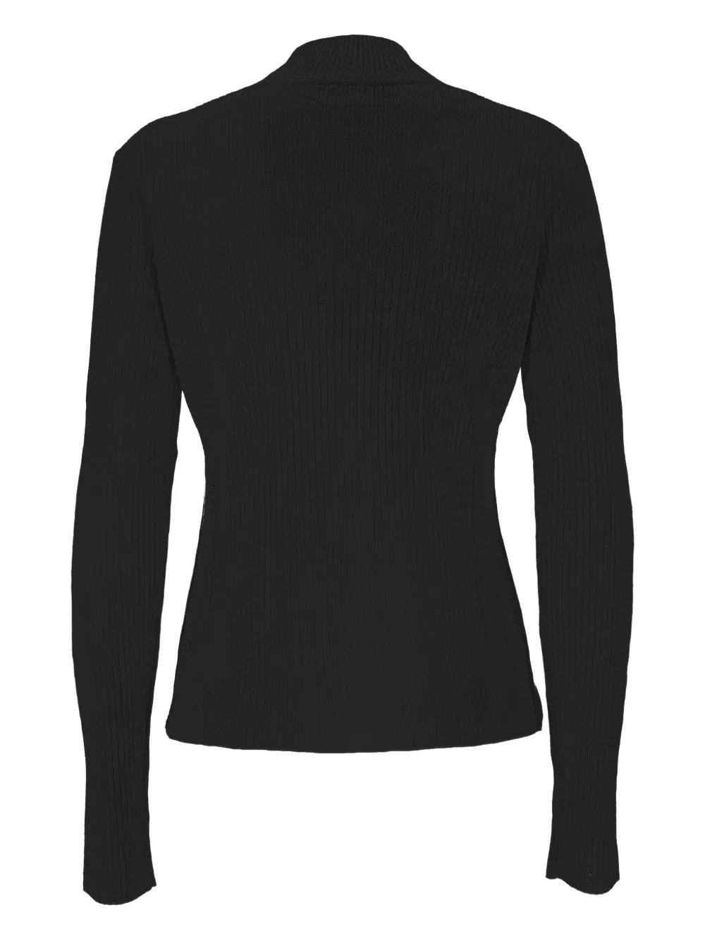 Hemisphere ribbed black sweater | Knitted Sweaters | Image 2