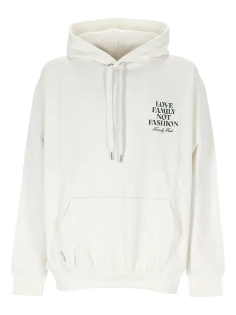 Family First logo hoodie