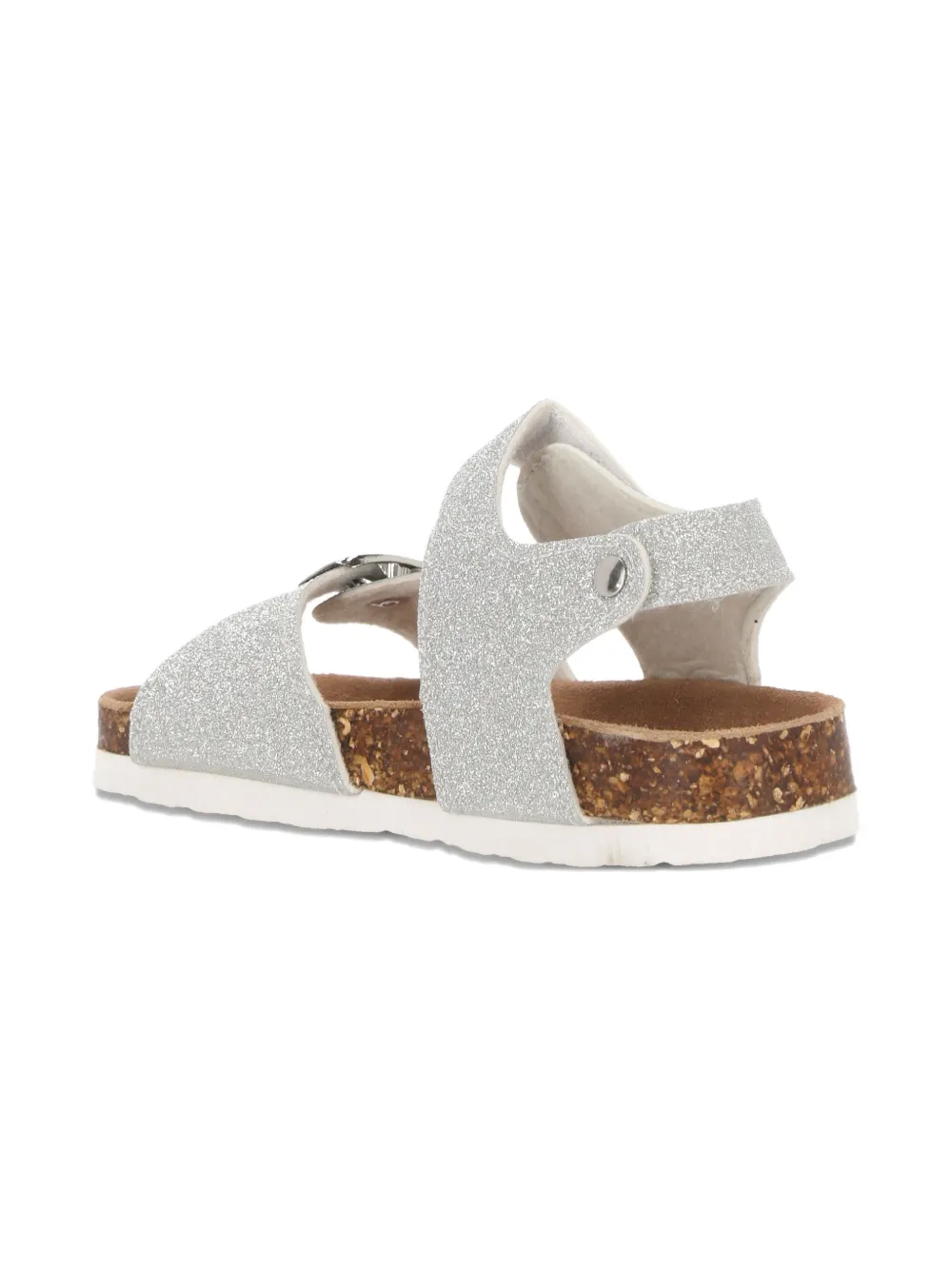 Colors Of California Sandalen met glitter gesp Zilver
