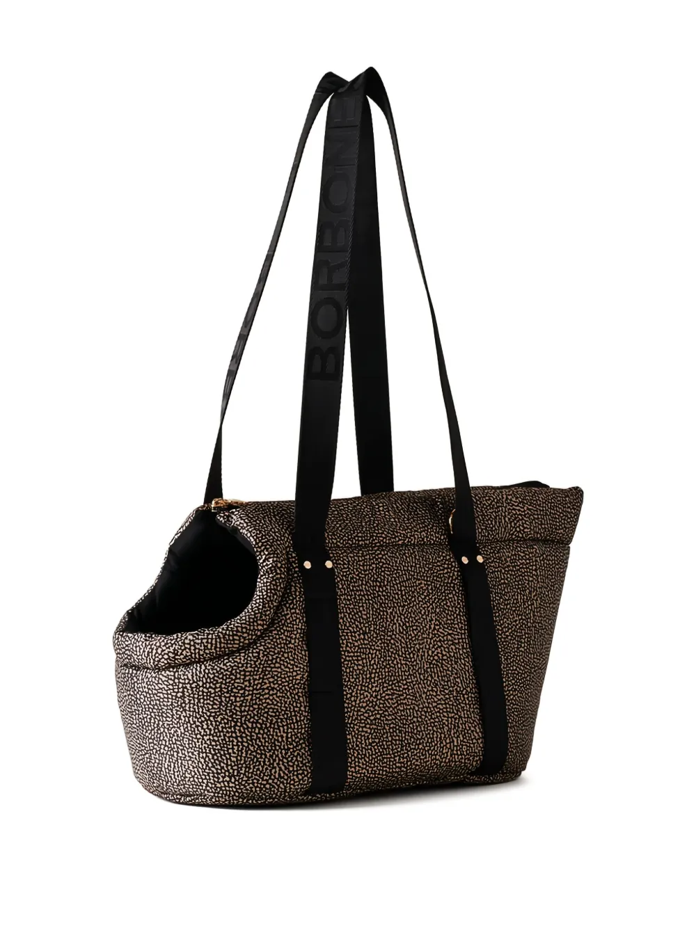 Borbonese شنطة كتف بزينة منقطة | Image 2