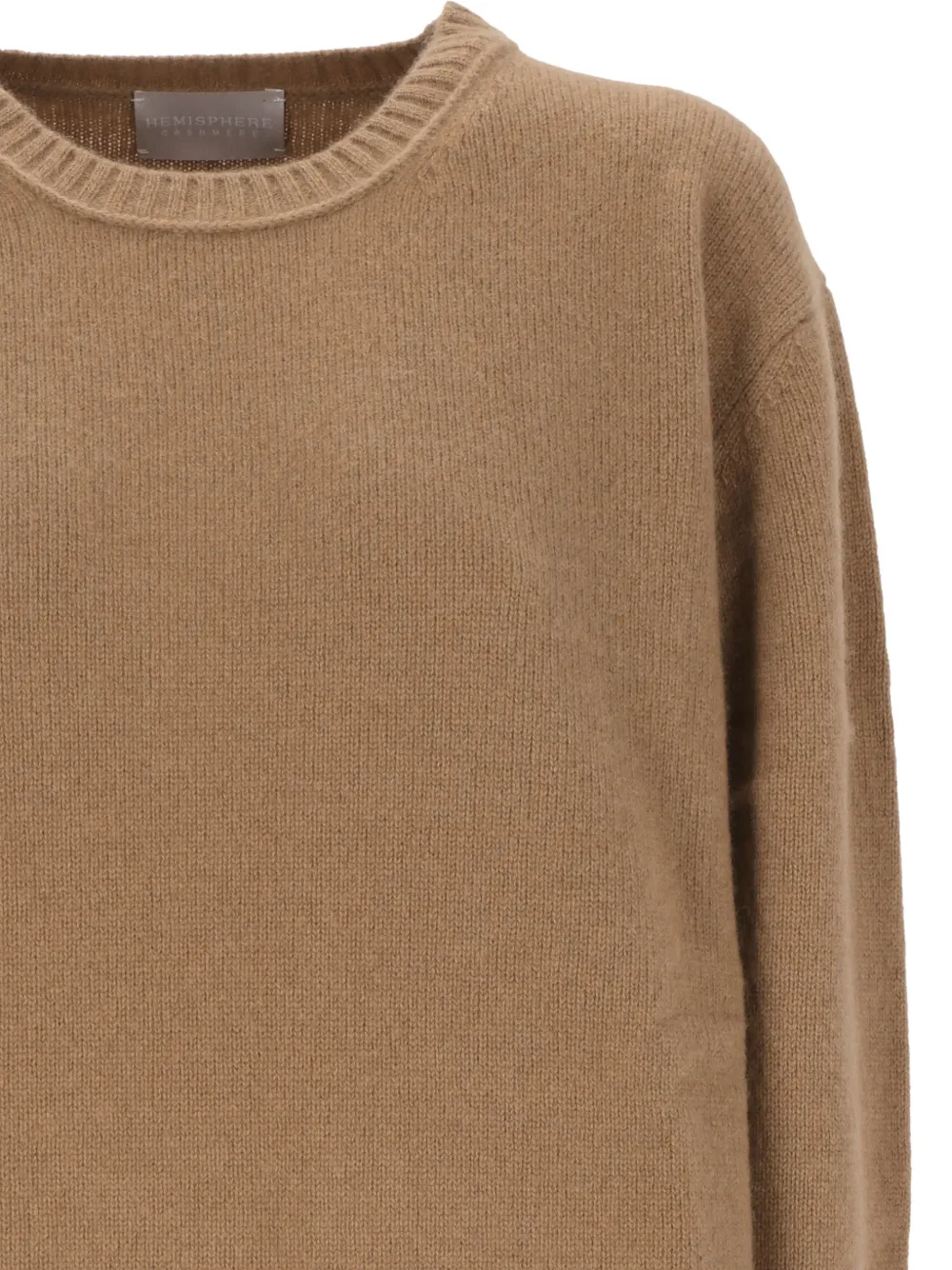  Hemisphere Crew-neck Sweater - Brown 