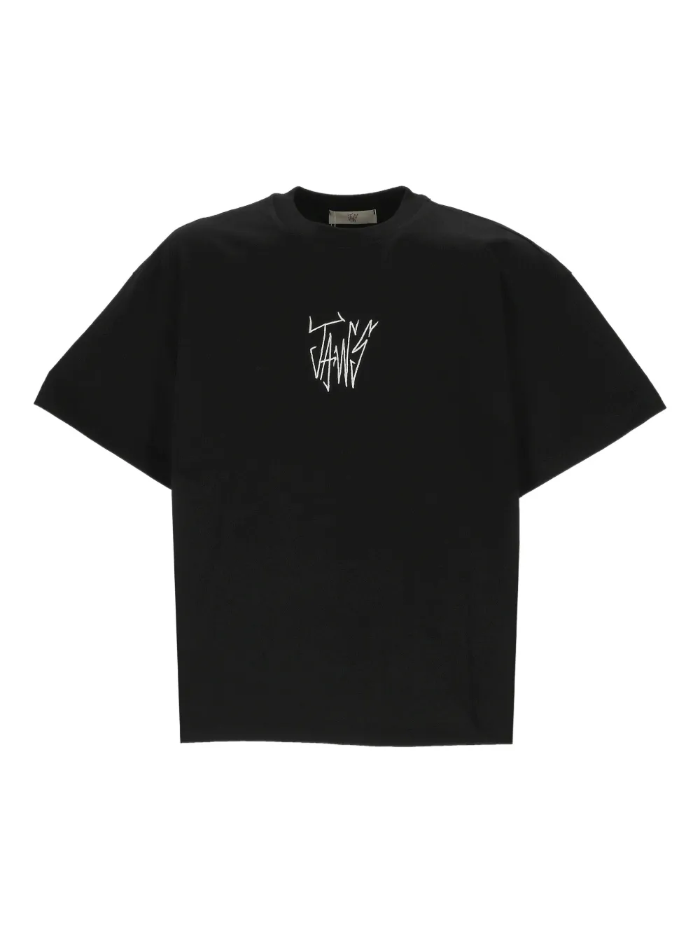 Jaws Round-neck Graphic T-shirt In Black