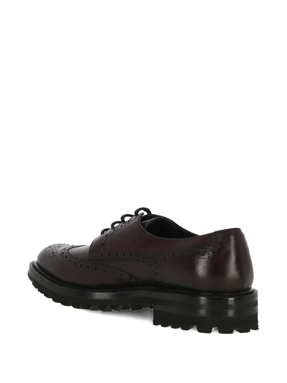 Ortigni Leren brogues Bruin