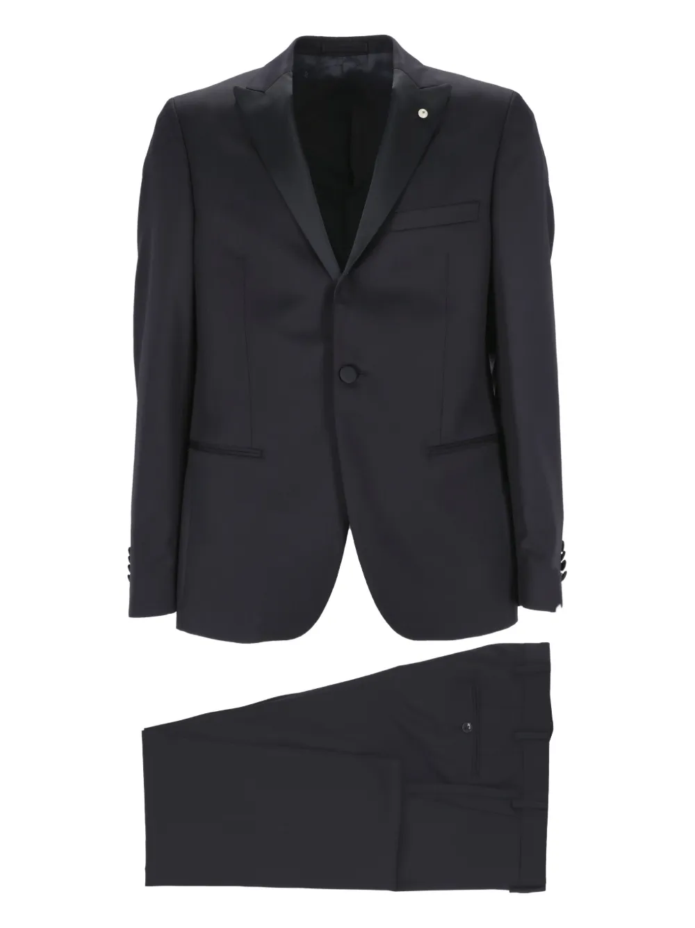 L.B.M. 1911 shawl-lapel suit - Nero