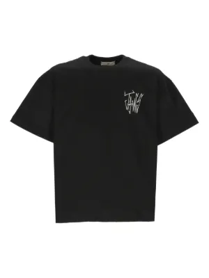 Sacai memory-print Black T-shirt | Black | FARFETCH PH
