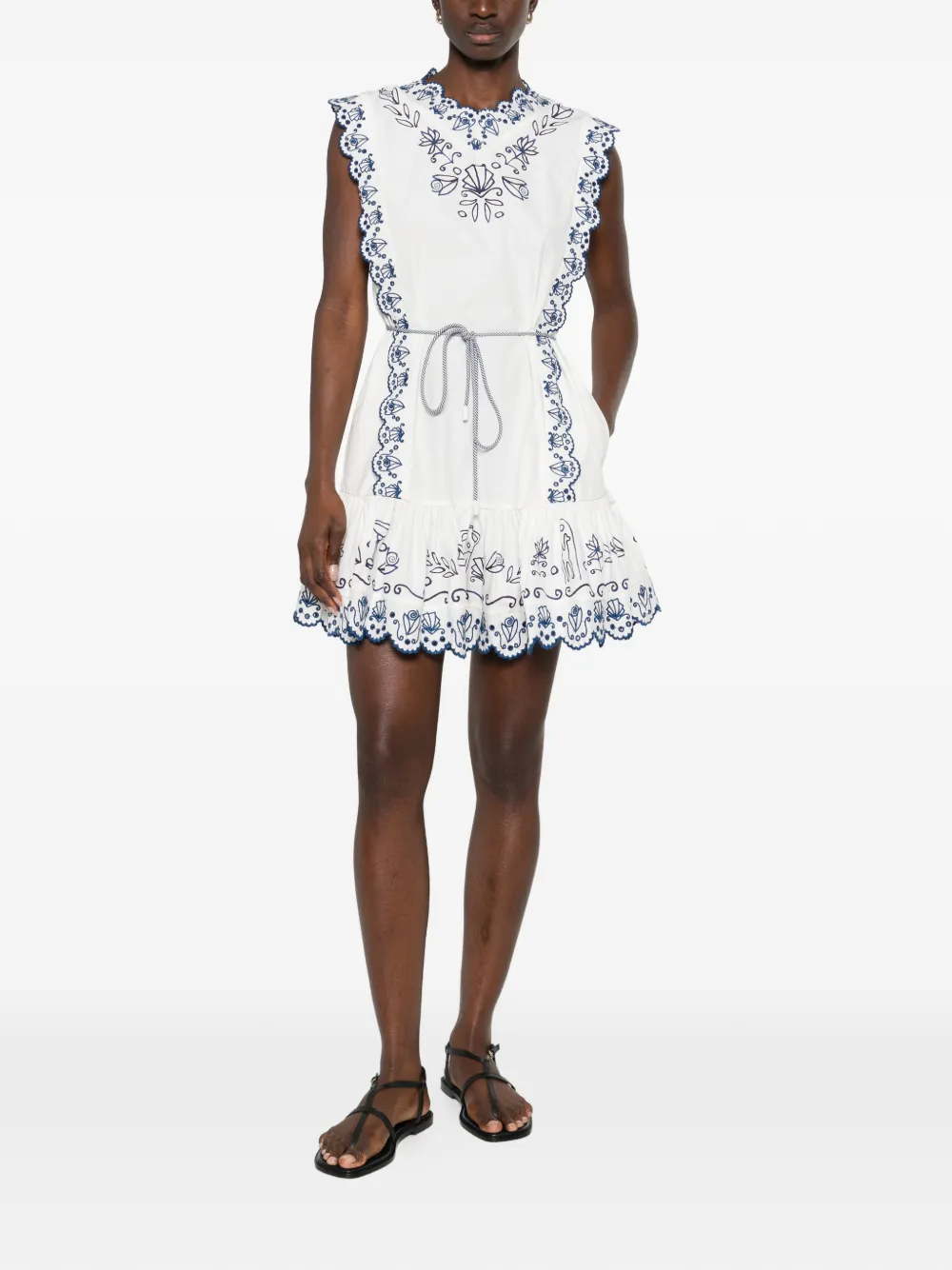 ALEMAIS Leela mini dress - Wit