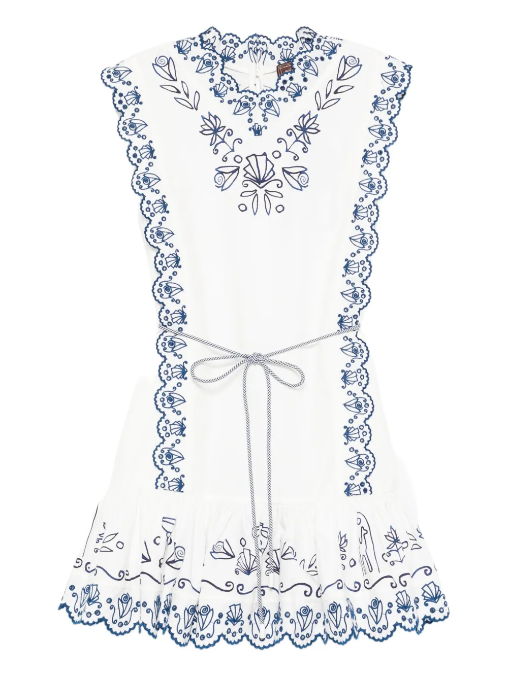 ALEMAIS Leela mini dress - White