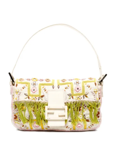 Fendi Pre-Owned 2000-2015 bead-embroidered shoulder bag