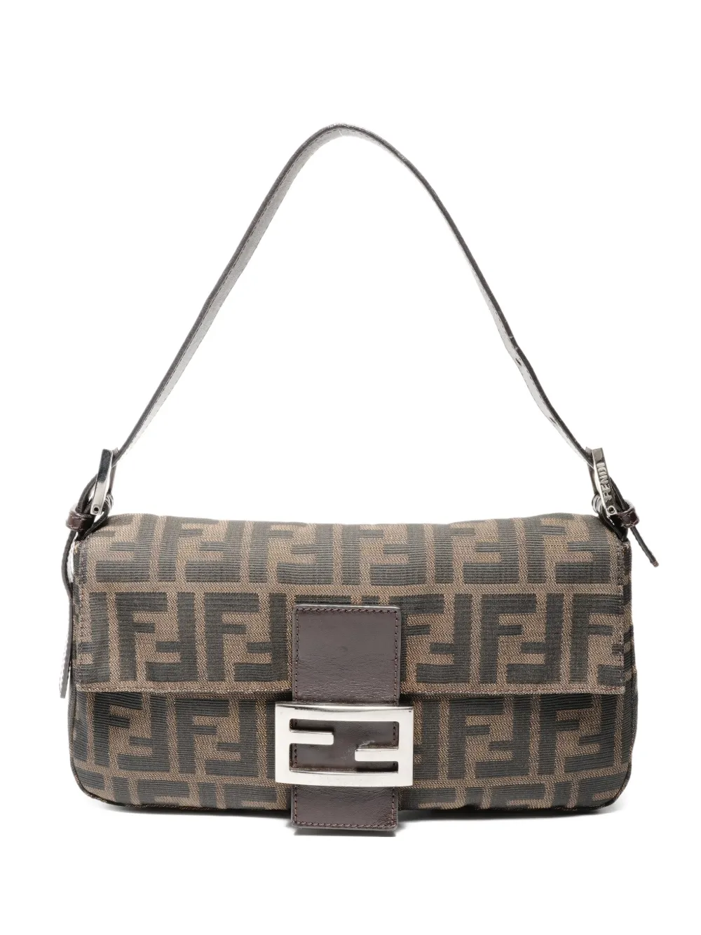 Fendi Pre-Owned 1990-2000s Mamma Baguette shoulder bag - Toni neutri