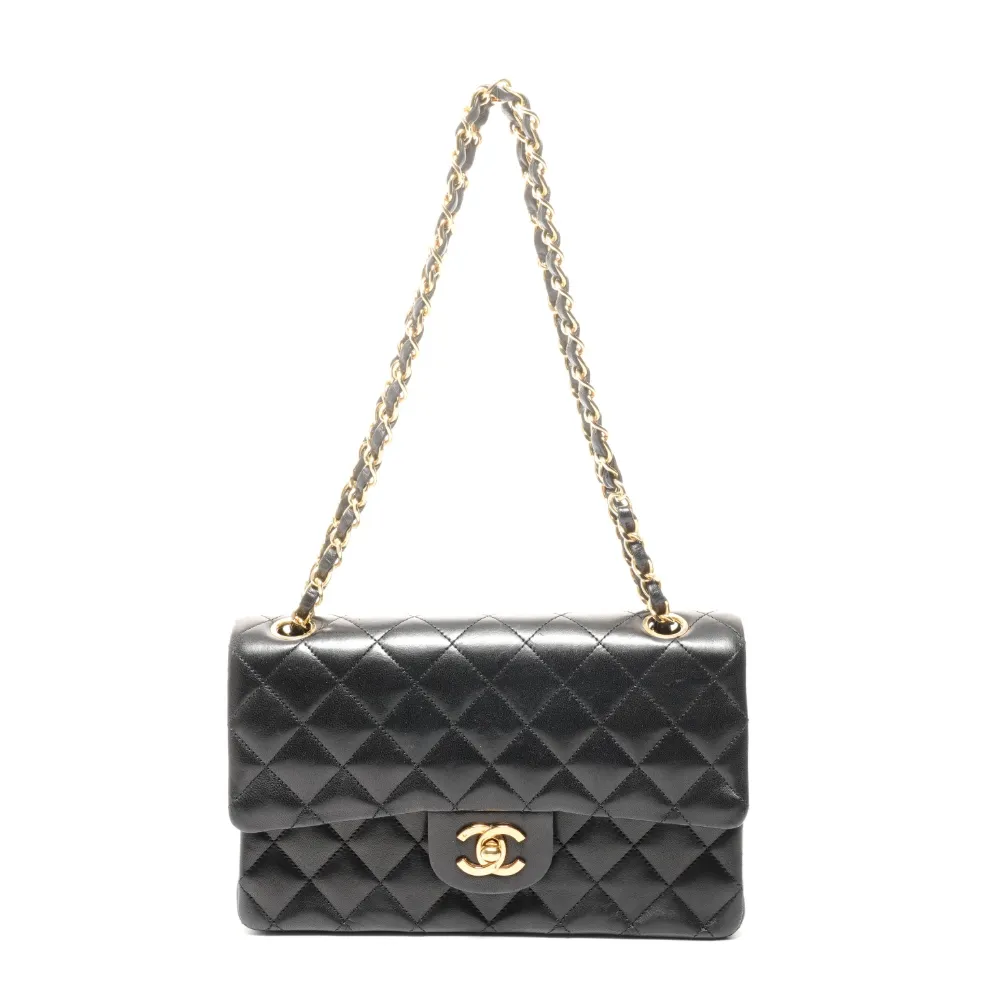 CHANEL Pre-Owned 1986-1988 mini Classic Double Flap shoulder bag - Schwarz