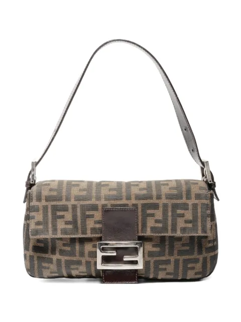 Fendi Pre-Owned sac porté épaule Mamma Baguette Zucca (1990-2000)