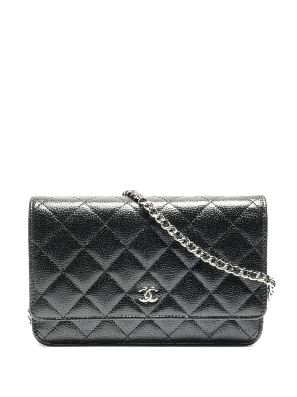 CHANEL Pre-Owned 2021-2025 chain-strap shoulder bag - Nero