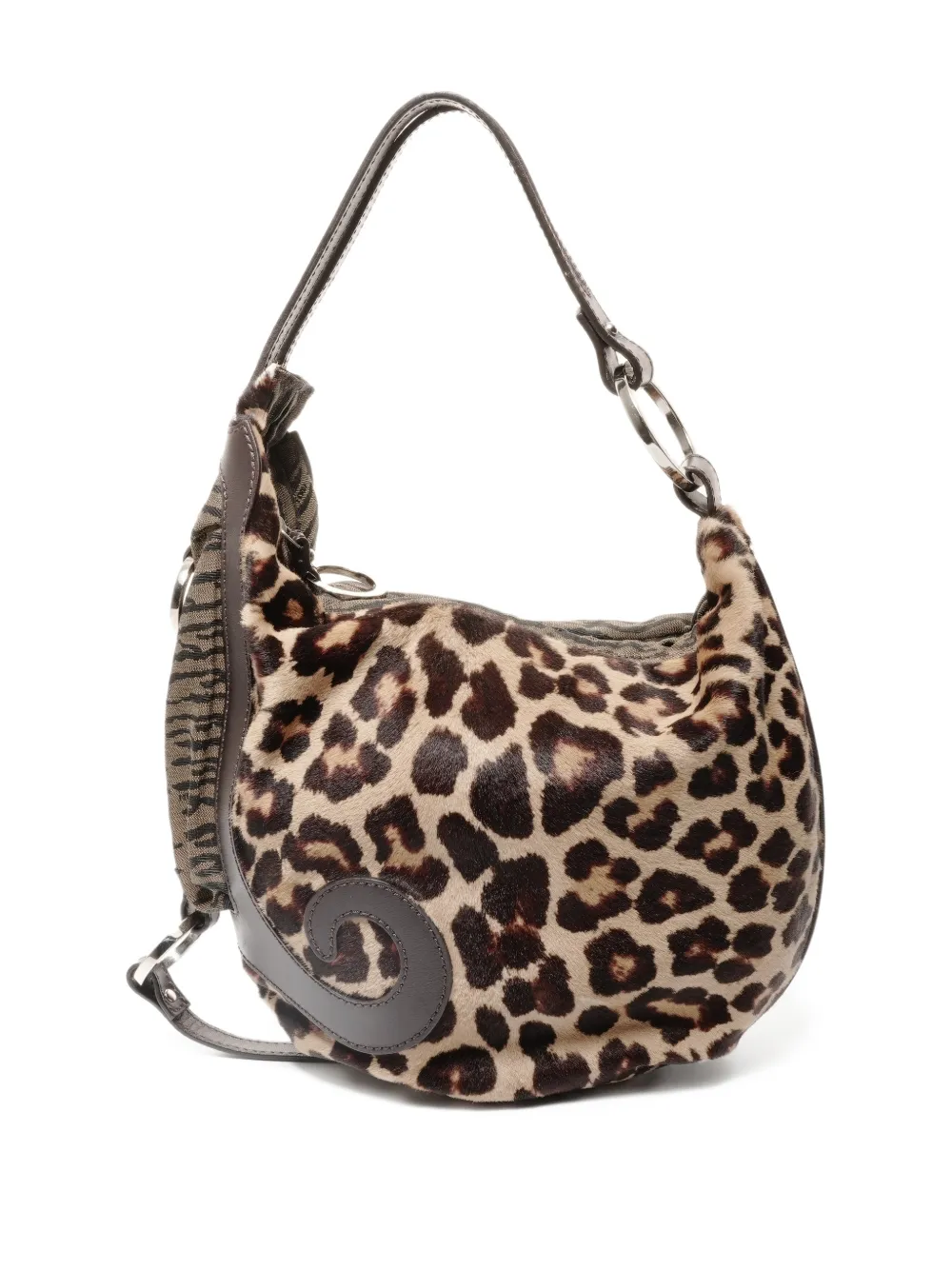 Fendi Pre-Owned Borsa a spalla con stampa 2000-2015 - Toni neutri