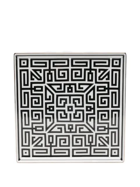 GINORI 1735 LAbirinto maze pattern plate