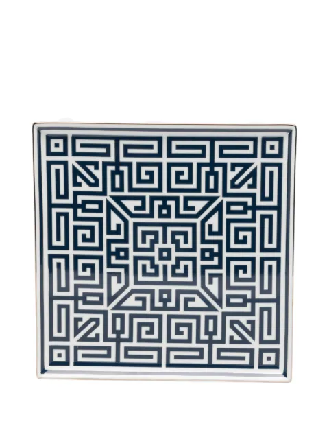 GINORI 1735 plato Labirinto con motivo