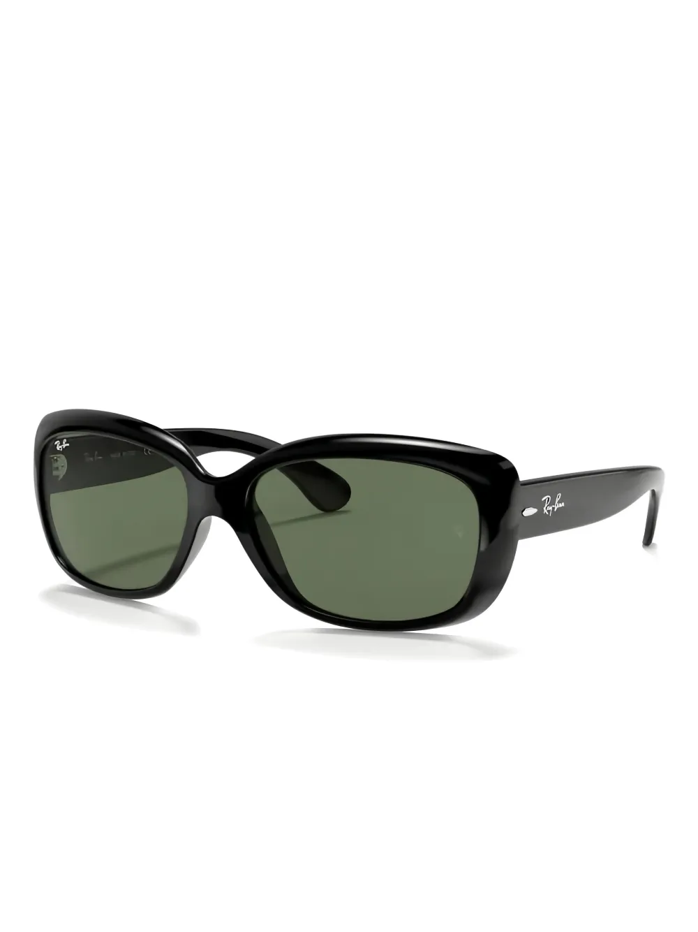Ray-Ban RB4101 oval-frame sunglasses - Zwart