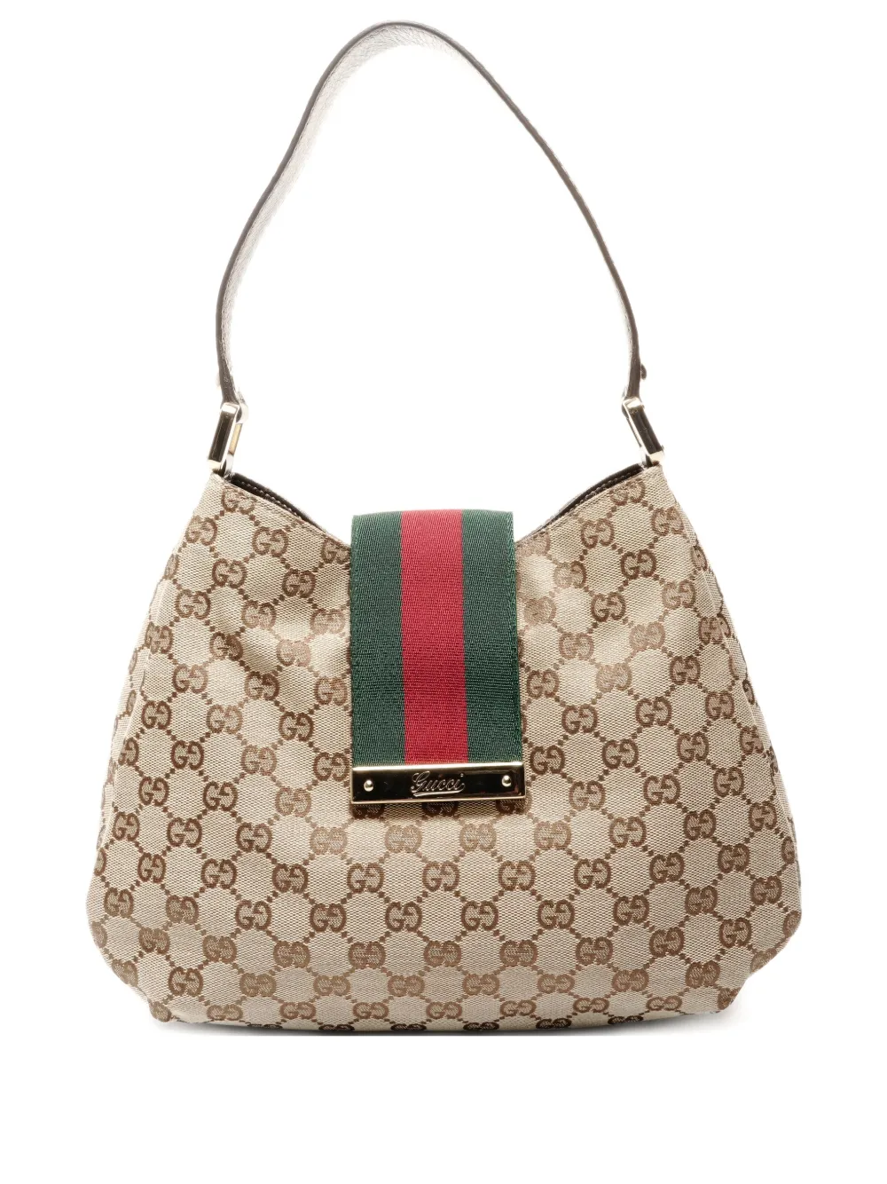Gucci Pre-Owned 2000-2015 gg canvas shoulderbag - Toni neutri
